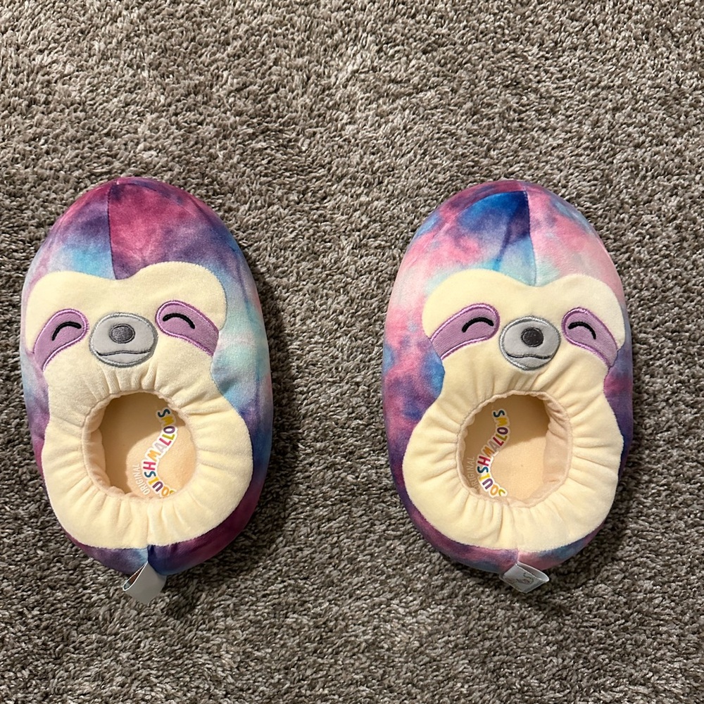 slough squishmallow slippers youth 6/7